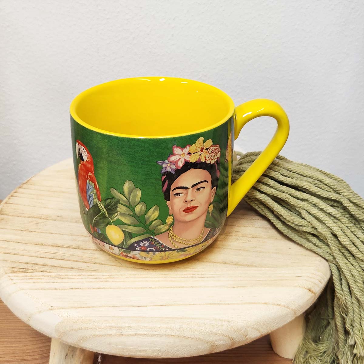 Yellow Frida Mug