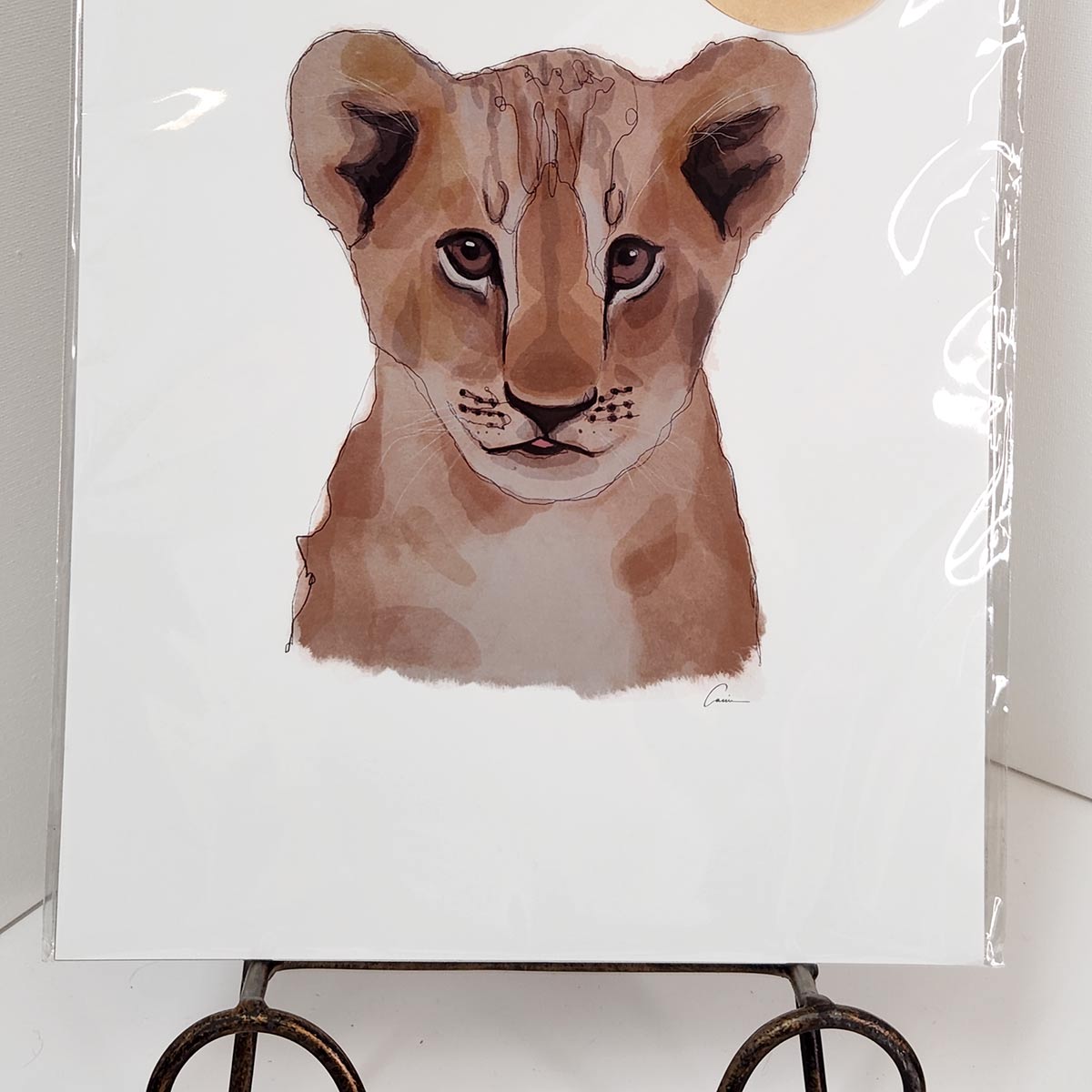 Lion Cub Print