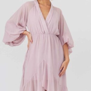 Pink June  Chiffon dress