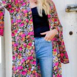 Long Pink Kimono by the wonderful Zephr and Fusion perfect with jeans